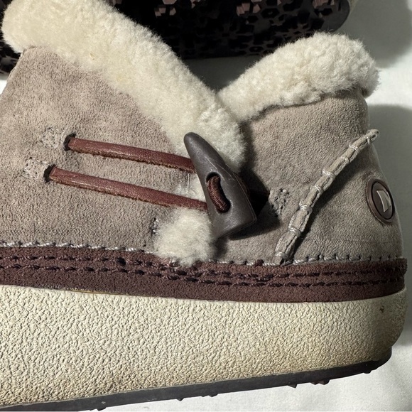 Merrell Spirit Tibet Low Boots Suede Upper Colour Cement Size 11 - Picture 5 of 11